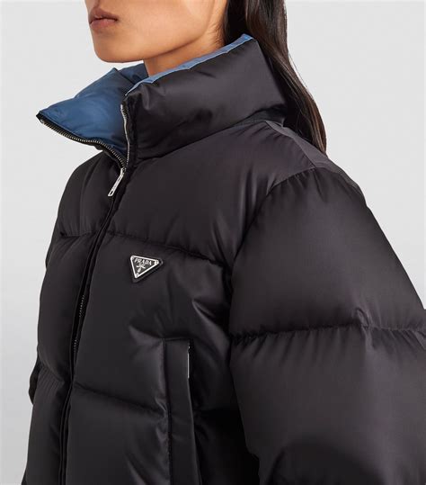 prada biker jacket|prada re nylon puffer jacket.